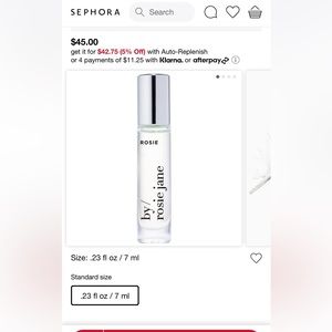 Rosie By Rose Jane Perfume Oil